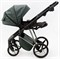 Детская коляска Adamex Quantum Superstar Deluxe 2 в 1 Q-STAR140-K (Т.ЗЕЛЕН.КОЖА+Т.ЗЕЛЕН.ДНО+ХРОМ.РАМА) 1081960921 - фото 26495