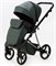 Детская коляска Adamex Quantum Superstar Deluxe 2 в 1 Q-STAR140-K (Т.ЗЕЛЕН.КОЖА+Т.ЗЕЛЕН.ДНО+ХРОМ.РАМА) 1081960921 - фото 26496