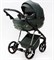 Детская коляска Adamex Quantum Superstar Deluxe 2 в 1 Q-STAR140-K (Т.ЗЕЛЕН.КОЖА+Т.ЗЕЛЕН.ДНО+ХРОМ.РАМА) 1081960921 - фото 26498