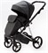 Детская коляска Adamex Quantum Star Deluxe 2 в 1 Q-STAR108-K (ЧЕРН.КОЖА+ХРОМ РАМА) 623631781 - фото 26510