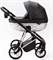 Детская коляска Adamex Quantum Star Deluxe 2 в 1 Q-STAR108-K (ЧЕРН.КОЖА+ХРОМ РАМА) 623631781 - фото 26513