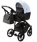 Детская коляска Adamex Nola Deluxe 2 в 1 N-SD112 (ГОЛУБАЯ КОЖА + ЧЕРН.КОЖА) 845728027 - фото 26706
