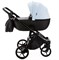 Детская коляска Adamex Nola Deluxe 2 в 1 N-SD112 (ГОЛУБАЯ КОЖА + ЧЕРН.КОЖА) 845728027 - фото 26714