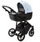Детская коляска Adamex Nola Deluxe 2 в 1 N-SD112 (ГОЛУБАЯ КОЖА + ЧЕРН.КОЖА) 845728027 - фото 26715