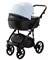 Детская коляска Adamex Nola Deluxe 2 в 1 N-SD112 (ГОЛУБАЯ КОЖА + ЧЕРН.КОЖА) 845728027 - фото 26716