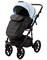 Детская коляска Adamex Nola Deluxe 2 в 1 N-SD112 (ГОЛУБАЯ КОЖА + ЧЕРН.КОЖА) 845728027 - фото 26724