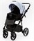 Детская коляска Adamex Nola Deluxe 2 в 1 N-SA17 (ГОЛУБАЯ КОЖА) 1361950053 - фото 26733