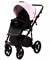 Детская коляска Adamex Nola Deluxe 2 в 1 N-SD101 (РОЗОВ.ЗЕФИР КОЖА + ЧЕРН. КОЖА) 1174413973 - фото 26779