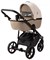 Детская коляска Adamex Nola Deluxe 2 в 1 N-SD113 (СВ.БЕЖ.КОЖА + Т.БЕЖ.КОЖА) 1833138483 - фото 26798