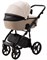 Детская коляска Adamex Nola Deluxe 2 в 1 N-SD113 (СВ.БЕЖ.КОЖА + Т.БЕЖ.КОЖА) 1833138483 - фото 26800