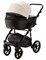 Детская коляска Adamex Nola Deluxe 2 в 1 N-SD110 (СВ.БЕЖ.КОЖА + ЧЕРН.КОЖА) 90906886 - фото 26808