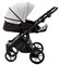 Детская коляска Adamex Nola Deluxe 2 в 1 N-SD107 (СВ.СЕР.КОЖА + ЧЕРН.КОЖА) 313065382 - фото 26838