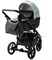 Детская коляска Adamex Nola Deluxe 2 в 1 N-SD103 (СЕРО-ЗЕЛ. КОЖА + ЧЕРН.КОЖА) 1579081060 - фото 26846