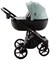 Детская коляска Adamex Nola Deluxe 2 в 1 N-SD103 (СЕРО-ЗЕЛ. КОЖА + ЧЕРН.КОЖА) 1579081060 - фото 26849