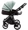 Детская коляска Adamex Nola Deluxe 2 в 1 N-SD103 (СЕРО-ЗЕЛ. КОЖА + ЧЕРН.КОЖА) 1579081060 - фото 26853