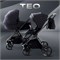 Детская коляска Rant Teo 2 в 1 Black 1110182829 - фото 2689