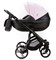 Детская коляска Adamex Lanti Deluxe 2 в 1 LN-SD101 (РОЗОВ.ЗЕФИР КОЖА + ЧЕРН.КОЖА) 1884436349 - фото 26900