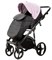 Детская коляска Adamex Lanti Deluxe 2 в 1 LN-SD101 (РОЗОВ.ЗЕФИР КОЖА + ЧЕРН.КОЖА) 1884436349 - фото 26901