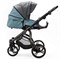 Детская коляска Adamex Lanti Deluxe 2 в 1 LN-SD42 (Т. СЕРАЯ. КОЖА + СЕРО-ГОЛУБ.КОЖА) 818849587 - фото 27092