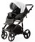 Детская коляска Adamex Lanti Deluxe 2 в 1 LN-SD01 (БЕЛ.КОЖА + ЧЕРН. КОЖА) 1421899411 - фото 27098