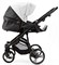 Детская коляска Adamex Lanti Deluxe 2 в 1 LN-SD01 (БЕЛ.КОЖА + ЧЕРН. КОЖА) 1421899411 - фото 27099