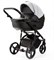 Детская коляска Adamex Lanti Deluxe 2 в 1 LN-SD107 (СВ.СЕР.КОЖА + ЧЕРН. КОЖА) 1193322732 - фото 27101