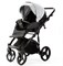 Детская коляска Adamex Lanti Deluxe 2 в 1 LN-SD107 (СВ.СЕР.КОЖА + ЧЕРН. КОЖА) 1193322732 - фото 27104
