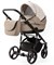 Детская коляска Adamex Lanti Deluxe 2 в 1 LN-SD44 (СВ.БЕЖ.КОЖА + Т.БЕЖ.КОЖА) 555536923 - фото 27112