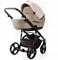 Детская коляска Adamex Lanti Deluxe 2 в 1 LN-SD44 (СВ.БЕЖ.КОЖА + Т.БЕЖ.КОЖА) 555536923 - фото 27113
