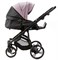 Детская коляска Adamex Lanti Deluxe 2 в 1 LN-SD106 (СИРЕНЕВ.КОЖА + ЧЕРН. КОЖА) 1193895580 - фото 27123
