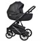 Детская коляска Riko Basic Montana Premium Silver 2 в 1 22 Black 22698249 - фото 27151