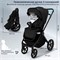 Детская коляска Sweet Baby Elegante Therma SBL 2 в 1 Black 688715578 - фото 2749