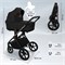 Детская коляска Sweet Baby Elegante Therma SBL 2 в 1 Black 688715578 - фото 2760