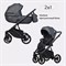 Детская коляска Riko Basic Montana Ecco 2 в 1 24 Graphite 1446796340 - фото 27775