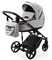 Детская коляска Adamex Zico Deluxe New 2 в 1 ZN-SA03 СВЕТЛО-СЕРАЯ КОЖА 250838829 - фото 28241