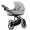 Детская коляска Adamex Zico Deluxe New 2 в 1 ZN-SA03 СВЕТЛО-СЕРАЯ КОЖА 250838829 - фото 28242