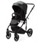 Детская коляска Adamex Zico Deluxe New 2 в 1 ZN-SA02 ЧЕРНАЯ КОЖА 666285026 - фото 28263