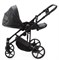 Детская коляска Adamex Zico Deluxe New 2 в 1 ZN-SA02 ЧЕРНАЯ КОЖА 666285026 - фото 28264