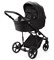 Детская коляска Adamex Zico Deluxe New 2 в 1 ZN-SA02 ЧЕРНАЯ КОЖА 666285026 - фото 28267