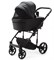 Детская коляска Adamex Zico Deluxe New 2 в 1 ZN-SA02 ЧЕРНАЯ КОЖА 666285026 - фото 28268