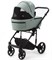 Детская коляска Adamex Zico Deluxe New 2 в 1 ZN-SA20 (СЕРО-ЗЕЛЕНАЯ КОЖА) 1544009865 - фото 28295