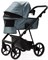 Детская коляска Adamex Vasco Deluxe 2 в 1 V-SM18 (ГОЛУБОЙ МЕТАЛИК КОЖА) 137479792 - фото 28415