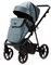 Детская коляска Adamex Vasco Deluxe 2 в 1 V-SM18 (ГОЛУБОЙ МЕТАЛИК КОЖА) 137479792 - фото 28417