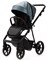 Детская коляска Adamex Vasco Deluxe 2 в 1 V-SM18 (ГОЛУБОЙ МЕТАЛИК КОЖА) 137479792 - фото 28418