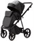 Детская коляска Adamex Vasco Deluxe 2 в 1 V-SA02 (ЧЕРНАЯ КОЖА) 543028677 - фото 28453