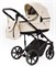 Детская коляска Adamex Locco Light Deluxe 2 в 1 LL-SA08 (КРЕМОВАЯ КОЖА) 1597918350 - фото 28595