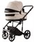 Детская коляска Adamex Locco Light Deluxe 2 в 1 LL-SA07 (СВ.БЕЖЕВАЯ КОЖА) 6010916 - фото 28606