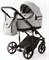 Детская коляска Adamex Locco Light Deluxe 2 в 1 LL-SA03 (СВ.СЕРАЯ КОЖА) 62888891 - фото 28611