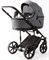 Детская коляска Adamex Locco Light Deluxe 2 в 1 LL-SA32 (СЕРАЯ КОЖА) 319459809 - фото 28620