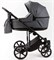 Детская коляска Adamex Locco Light Deluxe 2 в 1 LL-SA32 (СЕРАЯ КОЖА) 319459809 - фото 28621